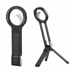 Magnetisches iPhone-Stativ mit Karabiner – faltbar, drehbar & kompatibel mit MagSafe