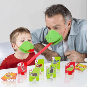 Frosch-Zungen-Brettspiel – das lustige Leckspiel für Kinder & Familie