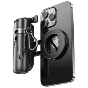 4-in-1 Selfie-Stick mit Bluetooth-Fernbedienung & Magnet-Halterung – faltbar, 360° drehbar & tripodfähig