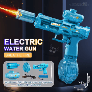 LED-Wasserpistole mit automatischer Wasserabgabe & “Breathe Fire”-Effekt