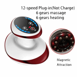 Elektrischer Guasha Schröpf-Massager – Schröpfen, Schaben & Heizen gegen Cellulite