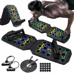 Multifunktionales Push-Up-Board – Faltbares Trainingsgerät für Brust, Arme & Rücken